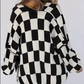 Cozy Days Checkered Sweater