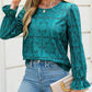 Blooming Blossom Turquoise Summer Top
