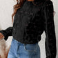 Blooming Blossom Black Summer Top