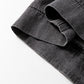 Carbon Grey Mineral Wash Button Fly Waist Wide Leg Jeans