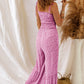 Festival Days Jumpsuit Blue and Pink Options