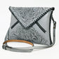 American Darling Grey Luxury Western Hand Bag