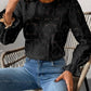 Blooming Blossom Black Summer Top