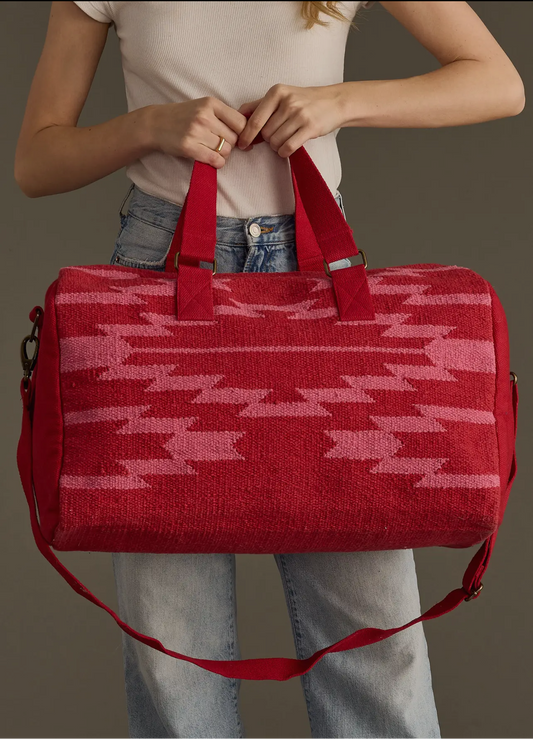 Raspberry Duffel Bag