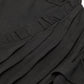 Black Ruffle Sleeve V Neck Frilled Shift Dress