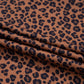 Brown Leopard Printed Sleeveless Scoop Neck Bodysuit