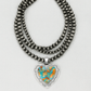 Forever Heart Turquoise Necklace