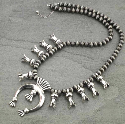 Silver Sagebrush Necklace