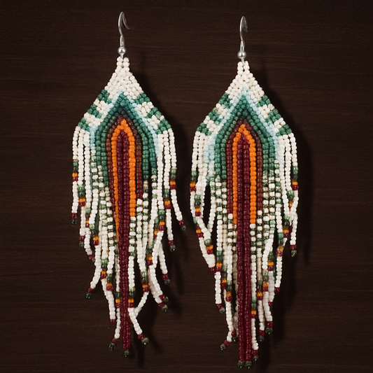 Hidden Valley Beaded Earrings