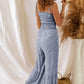 Festival Days Jumpsuit Blue and Pink Options