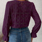 Blooming Blossom Purple Summer Top