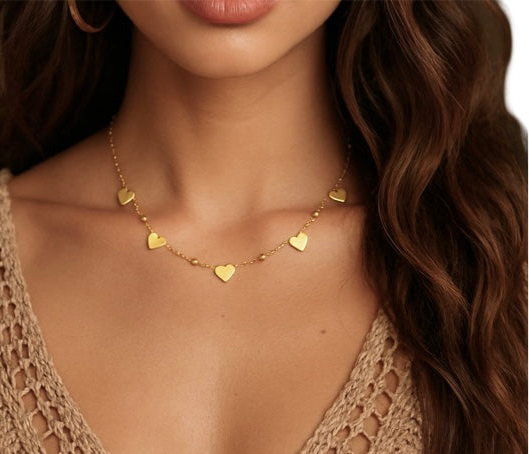 Boho Heart Necklace