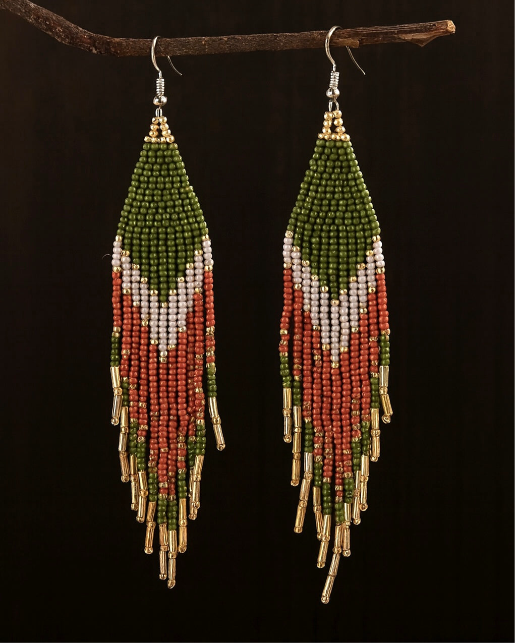 Autumn Mesa Beaded Earrings