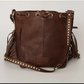 Cowhide Studded Luxury Western Purse