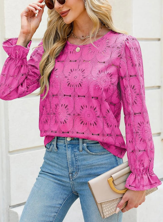 Blooming Blossom Pink Summer Top