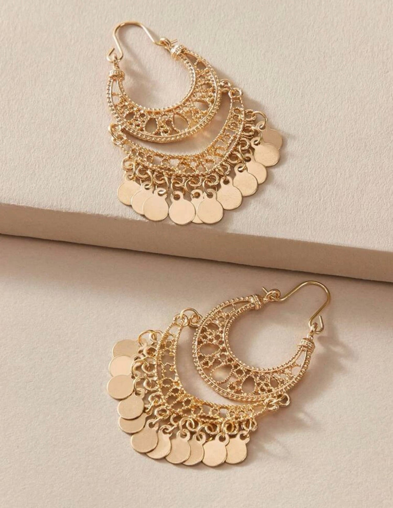 Golden Nights Earrings