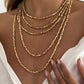 Gilded Gold Necklace