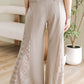 Boho Lace Patchwork Wide Leg Pants