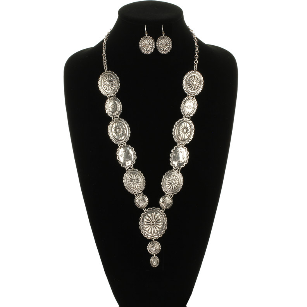 Western Conch Layered Necklace
Set