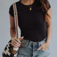 Aztec Print Purse Camel and Black