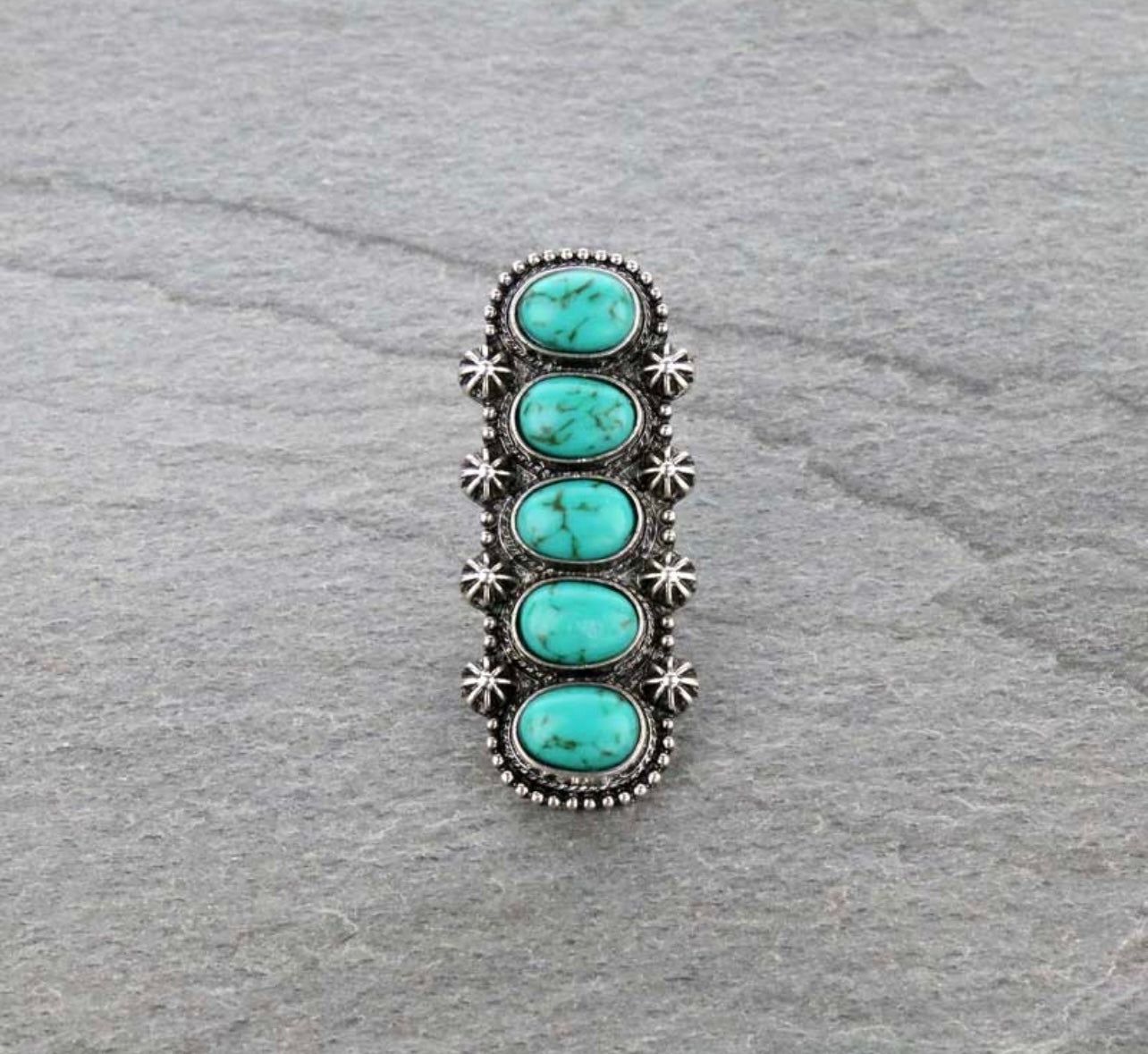 Starling turquoise ring