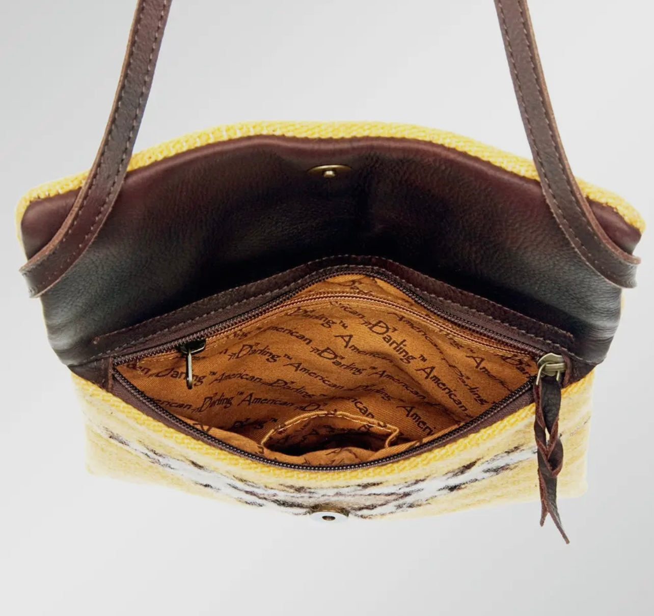 Yellow Finch American Darling Purse