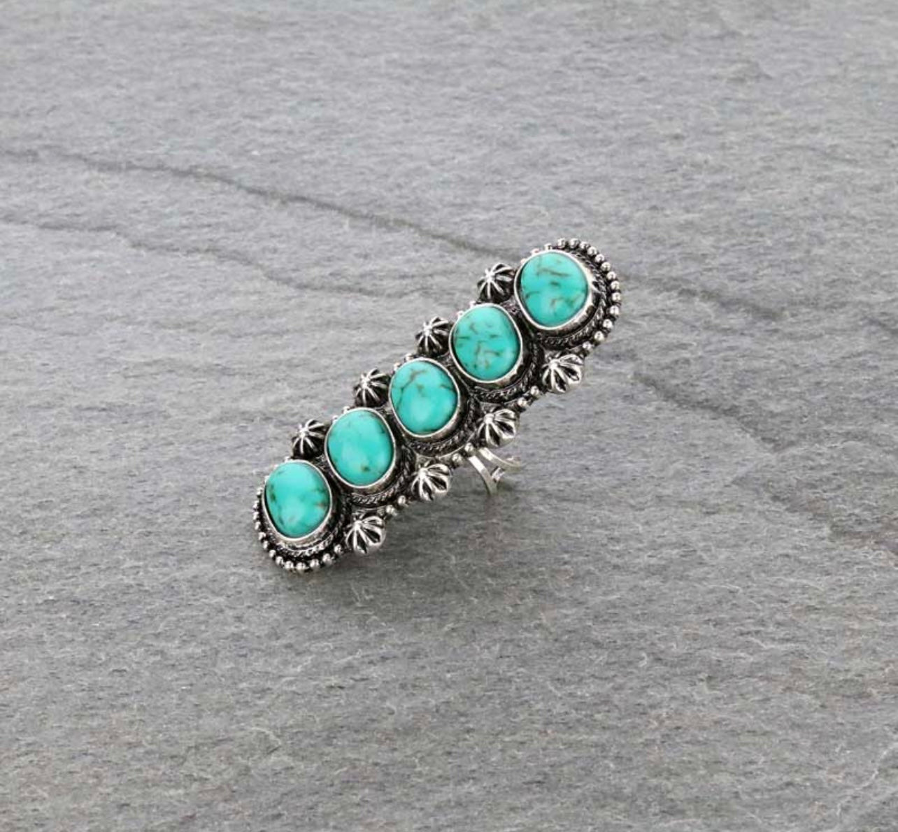 Starling turquoise ring