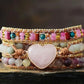 Cadence Boho Heart Stone Bracelet