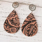 Bound By Leather Earrings