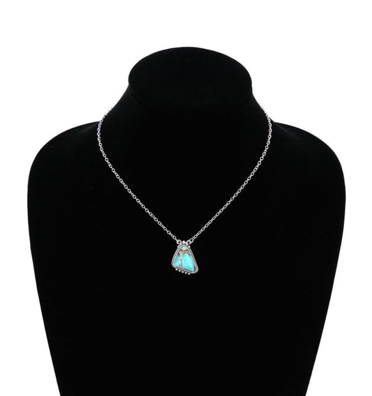 Tuscan Howlite Turquoise Necklace