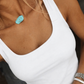 Stoney Turquoise Necklace