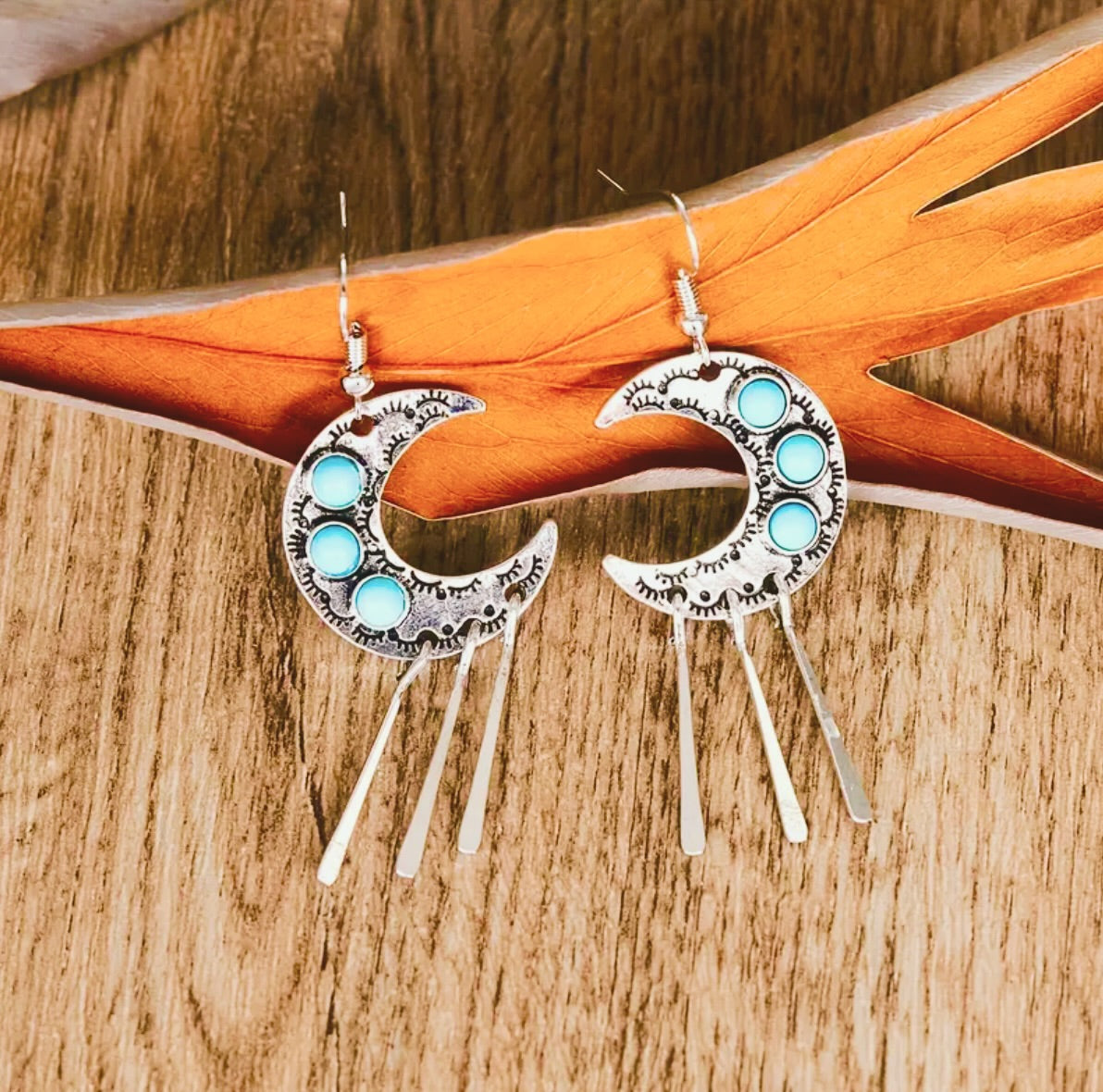 Moon struck earrings