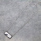 Stone Bar Necklace