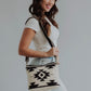 Black and White Aztec Print Purse
