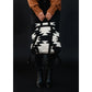 Black & Cream Aztec Backpack