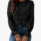 Blooming Blossom Black Summer Top