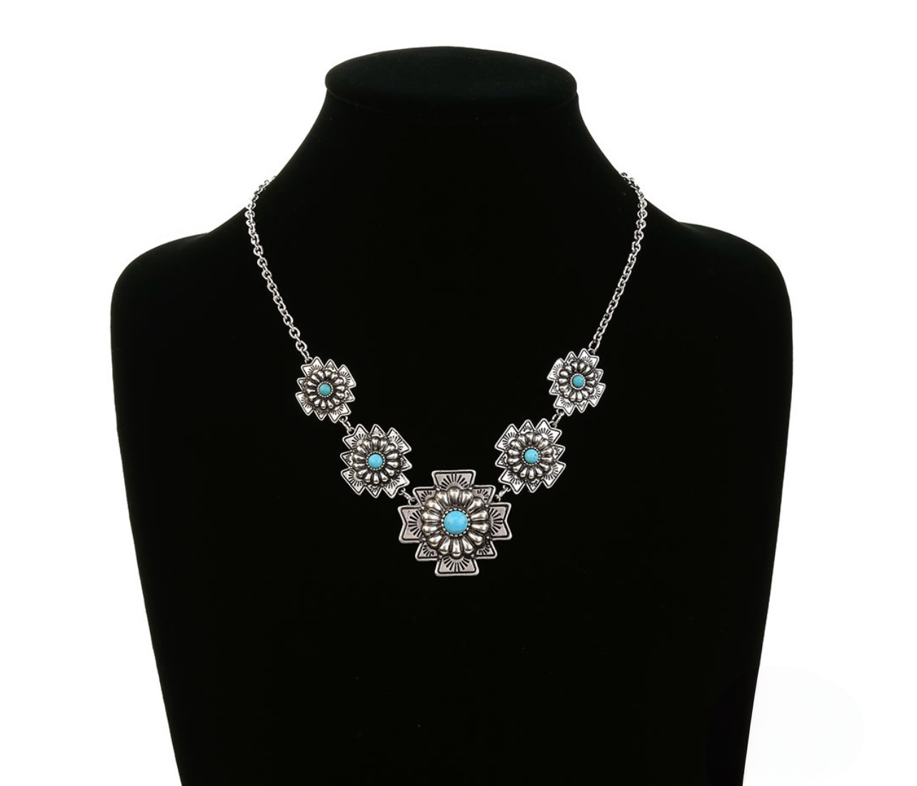 Aztec Blossoms Necklace