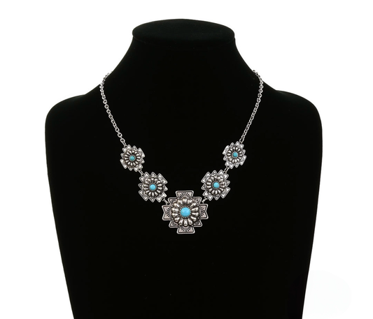 Aztec Blossoms Necklace