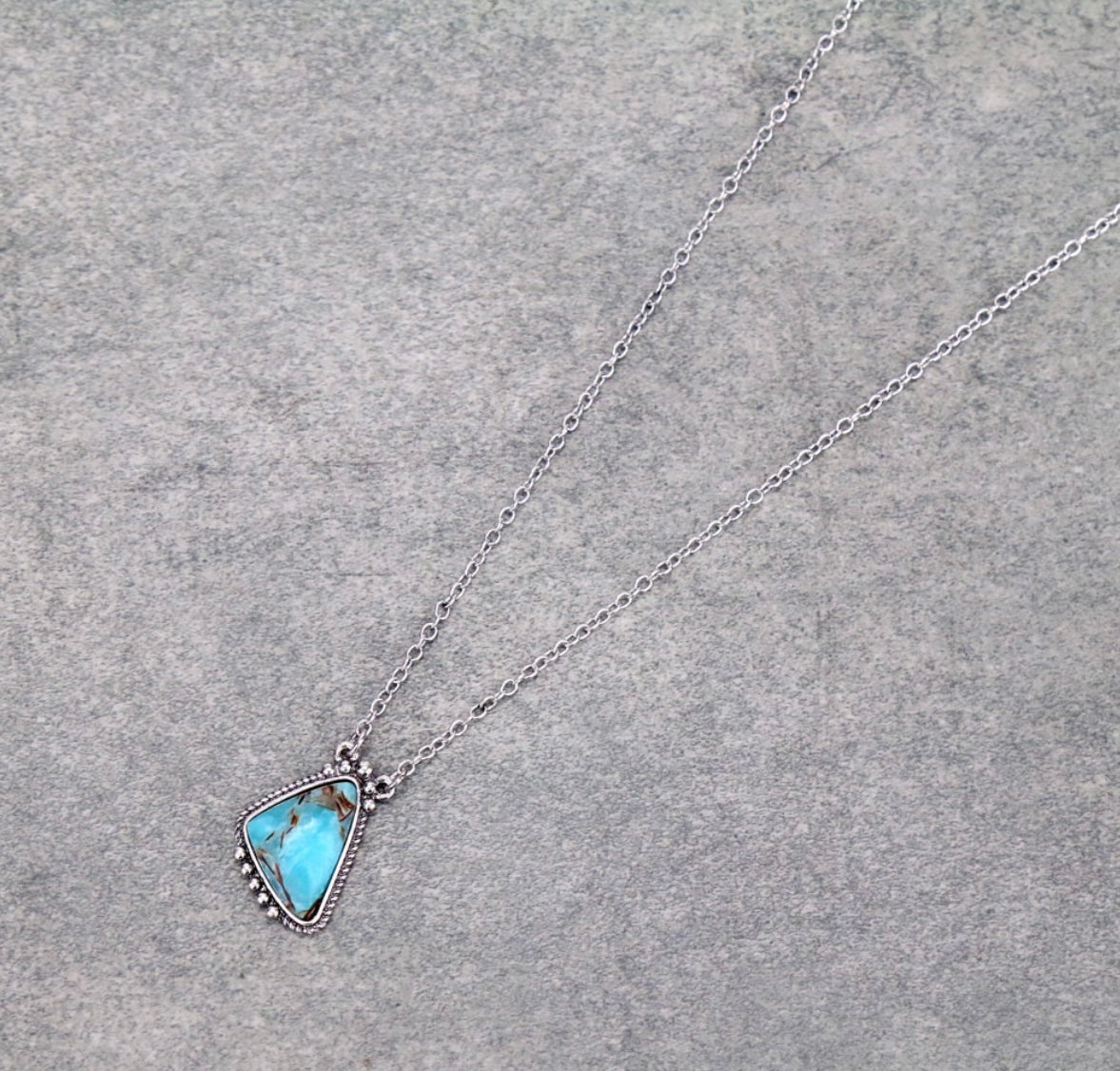 Tuscan Howlite Turquoise Necklace