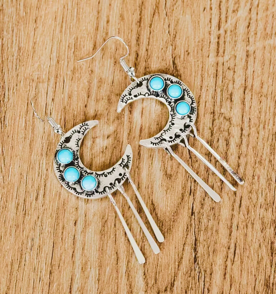 Moon struck earrings