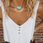 Stoney Turquoise Necklace