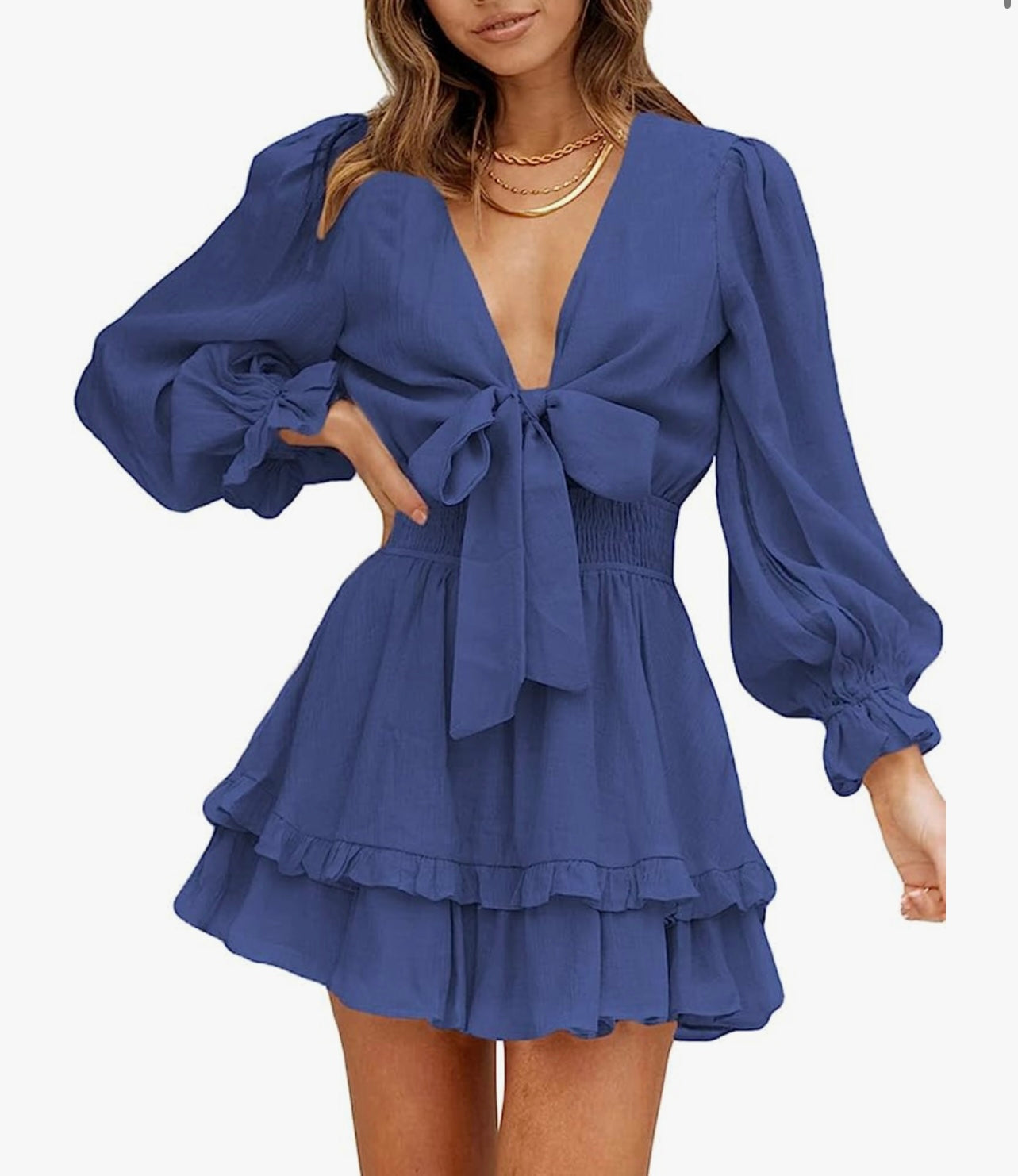 Be mine ruffle dress