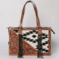 Leather Aztec American Darling Luxury Purse