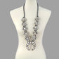 White Squash Blossom Necklace