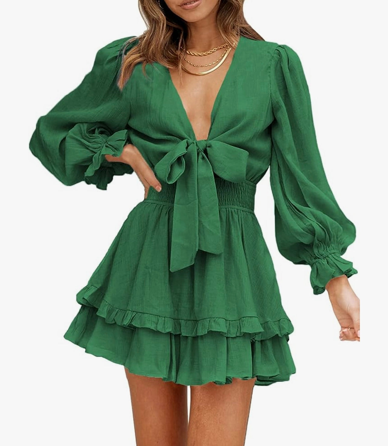 Be mine ruffle dress