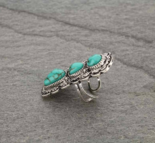 Devlin turquoise ring