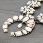 White Squash Blossom Necklace