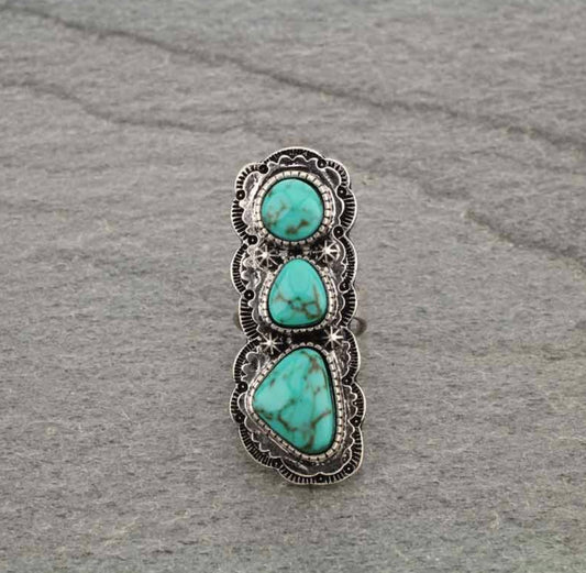 Devlin turquoise ring