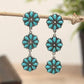 Turquoise Daisy Earrings