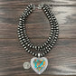 Forever Heart Turquoise Necklace